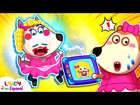 Lucy juega La cámara mágica y Papá | Historias Divertidas Sobre Trucos De Magia+Más🌈@LucyEnEspanol