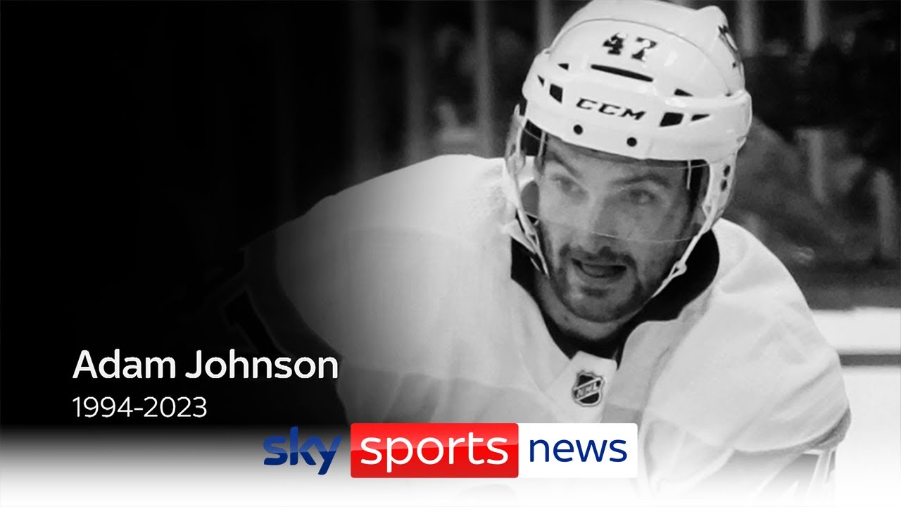 Tributes continue for Nottingham Panthers’ Adam Johnson after accident in ice hockey match
