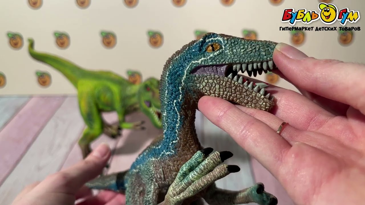 Фигурка Lanson Toys Динозавр 21067 в ассортименте - видео