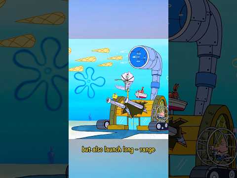 Have you ever seen the Krusty Krab go into battle mode?#usa #fyp #funny