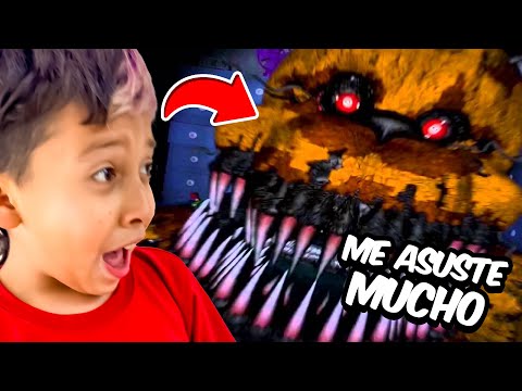 AUXILIO: EL JUEGO MÁS ATERRADOR DE LA HISTORIA😱😨 MI PRIMERA VEZ JUGANDO FIVE NIGHTS at FREDDY’S 😣