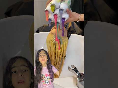 "Hair Dye Fun at Home! 🌈