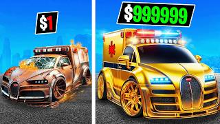 $1 to $1,000,000 Ambulance Bugatti