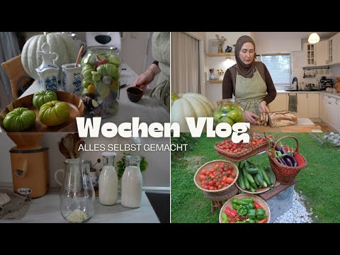 Alles selbst gemacht | Granola, Kefir, Passata, Brot, Eingelegte Tomaten und mehr | XXL VLOG