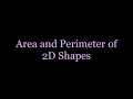 Geometry: Perimeter and Area Concepts