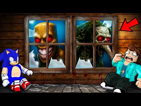 SURVIVING 100 DAYS IN SCARY ITALIAN BRAINROT FOREST IN ROBLOX !!