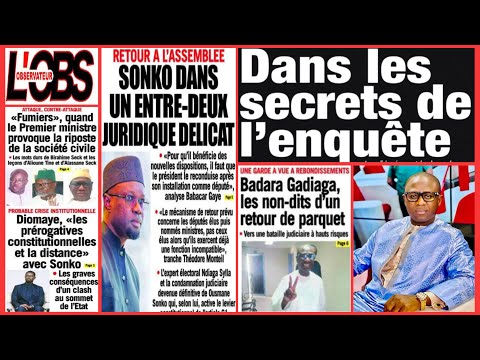 Revue de presse Samedi 12 juillet 2025 avec Mame khalifa