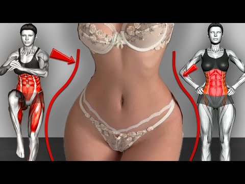 Do This➜ Shape Your Hourglass Waist and Round Butt ➜ Simple Exercise!