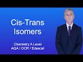 Cis-Trans Isomers and Covalent Bonds