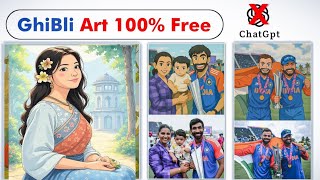 How To Create Ghibli art chatgpt Ai Free | ghibli style images Free | Ghibli Style Chatgpt