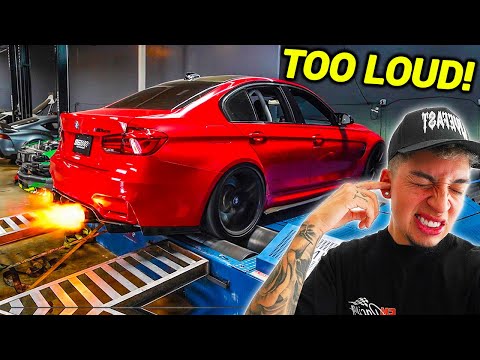 THE MOST ILLEGAL FLAME TUNE ON MY BMW M3 CS!