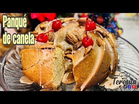 Panque de canela Navideño casero Delicioso 🤤 receta aquí 🪅🧑‍🎄☃️❄️ #navidad #receta #antojos #cake