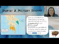 Athenian and Spartan Society Comparison