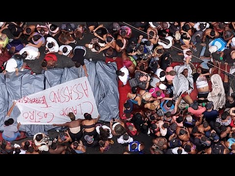 YouTube video thumbnail: Death Toll Rises to 119 in Rio’s Deadly Police Raid, UN Raises Alarm