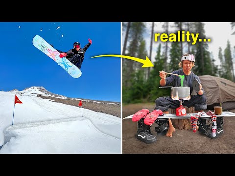 My Life as a Homeless Snowboarder...