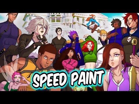 My Manga vol2 First Look (SPEED PAINT)