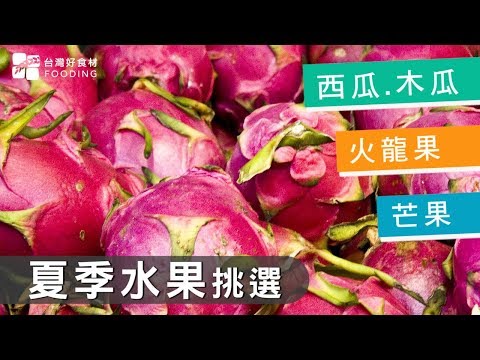 【季節水果】夏季水果挑選秘訣！西瓜、木瓜、火龍果、芒果！| 台灣好食材 Fooding - YouTube