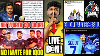 LAFDA! No INVITE for WyldFang🤯 TT H@cking EXPOSE😡 Thug Net Worth 130CR🚀 GodL BANTER S8uL😱 Scout TEAM