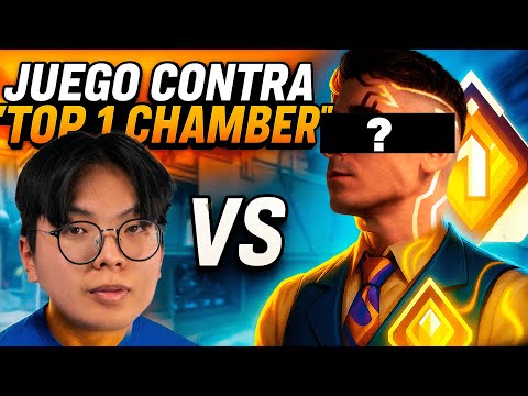 JUEGO CONTRA EL "TOP 1 CHAMBER EU" | ViiZzzm Valorant