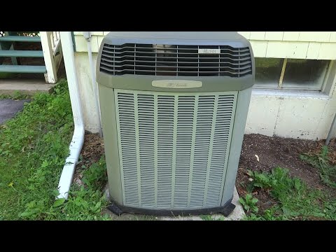 TRANE CONDENSING UNIT NOT COOLING HOUSE