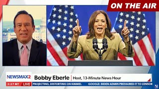 Bobby Eberle on Newsmax -- Kamala Harris Launches Softball Book Tour