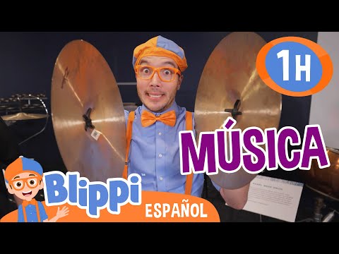 Día musical con Blippi🎵| Blippi Español | Videos educativos para niños | Aprende y Juega