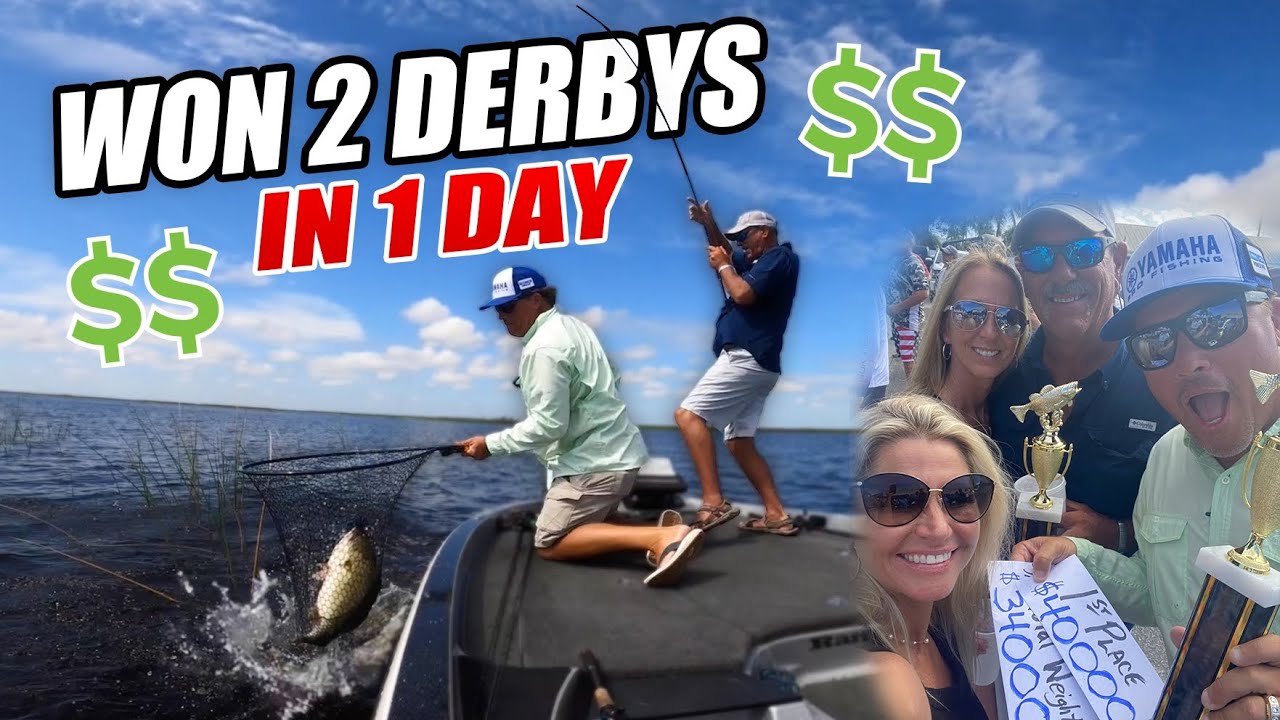 We won 2 tournaments in 1 day! (lake okeechobee)