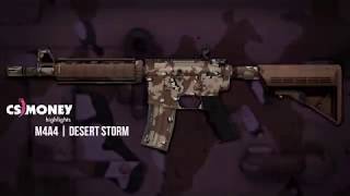 M4A4 Desert Storm Gameplay