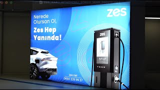 Zorlu Center’da 720 kW Ultra Hızlı Şarj | Zes HPC Şarj İstasyonu