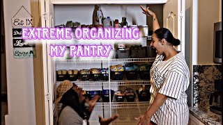 EXTREME ORGANIZING MY PANTRY HAUL 2023 !!!