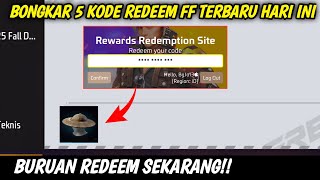 KODE REDEEM FF TERBARU HARI INI 19 SEPTEMBER 2025