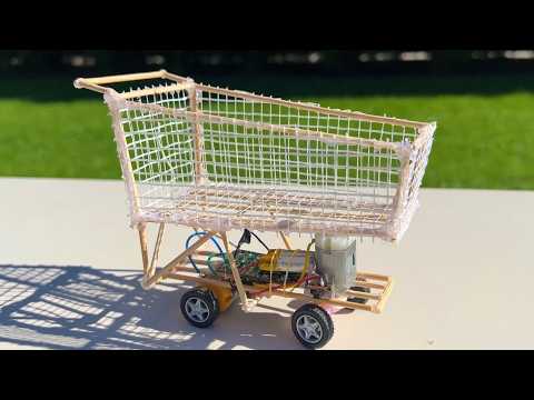 How to Make Amazing Shopping Cart RC Car - Cool things to make at home - DIY Realistic Miniature