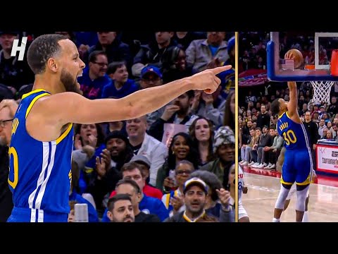 Steph Curry DUNKS for the First Time in 6 Years 😱