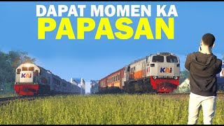 Hunting Kereta Api DI Jalur Pecabangan Prupuk | Trainz Simulator Indonesia
