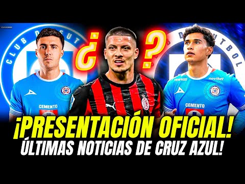 🚨¿CUÁNDO LLEGA JOVIC? Cruz Azul PRESENTA a Paradela y Jeremy | Giakoumakis y Toro FUERA