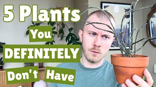 You DEFINITELY Don't Have These 5 Plants In Your Collection!