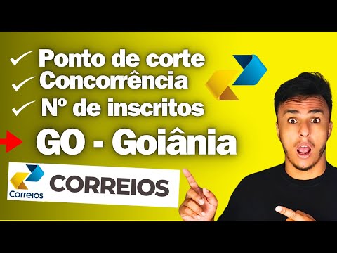 Concorrência, Nº de Inscritos e Ponto de Corte por MACRORREGIÃO. Estimativas Concurso correios 2024