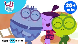 At være venlig og vise venlighed | Lu & insektvennerne | Tegnefilm for børn | Cartoonito
