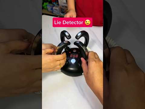 Lie Detector for Triangle Relationship 😂 #shortsfeed #shortvideos #uniquetechnology #shorts #short