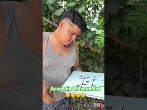 Acomoda las 6 monedas parte 1