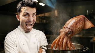 DENİZLERİN UZAYLISINI PİŞİRDİM!! w/ @farukChef @MehmetCHEF