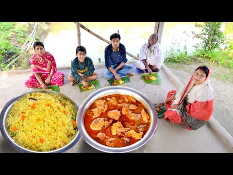 আজ গাজর রাইস আর হায়দ্রাবাদি চিকেন কষা রান্না করলাম দুপুরে খেয়ে সবার তাক লেগে গেলো | chicken curry