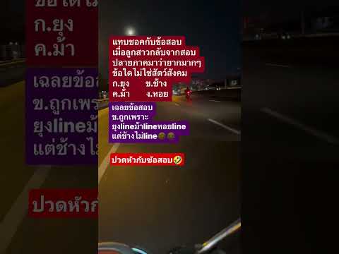 ปวดหัวกับข้อสอบ🤣 #viralvideo #funny #ตลก #ฮาๆ #viral #comedy #ขำๆ