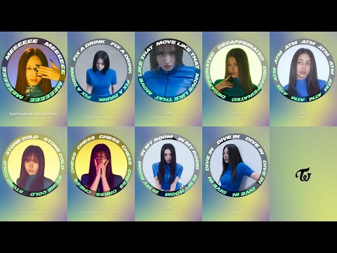 TWICE 4th Full Album "This is For" Solo Songs + Timetable