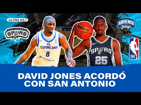 David Jones aseguró contrato con San Antonio Spurs