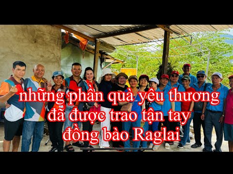 Trao tặng quà yêu thương cho đồng bào miền núi Raglai