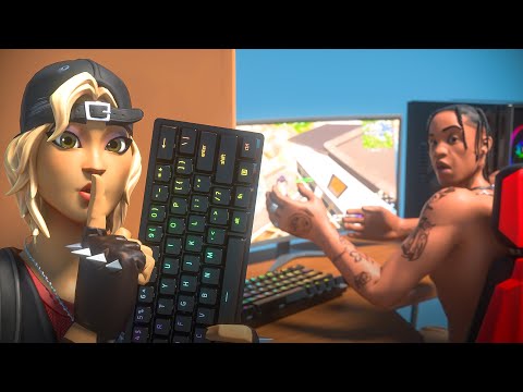 Ma COPINE contrôle ma PARTIE FORTNITE ! 😨 (quel enfer...)