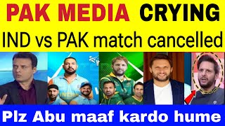 Pak Media Crying indian players Pull out from IND vs PAK Champions match.