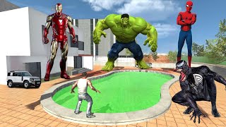 Franklin Change Swimming Pool Color For HULK INDIAN BIKES DRIVING 3D