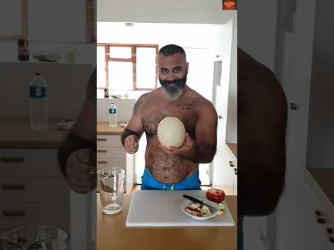 Ostrich egg 🤯😯#tiktokeffects